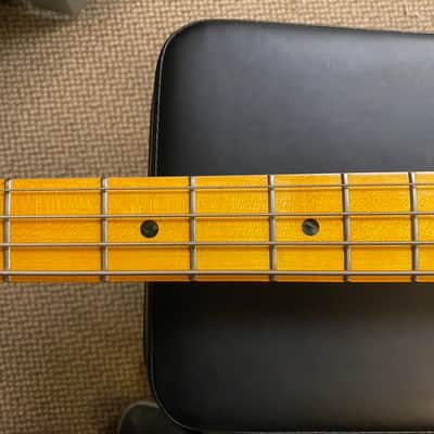 G&L ASAT 4 String Bass mid-90s - Clear Red with Top Binding image 6