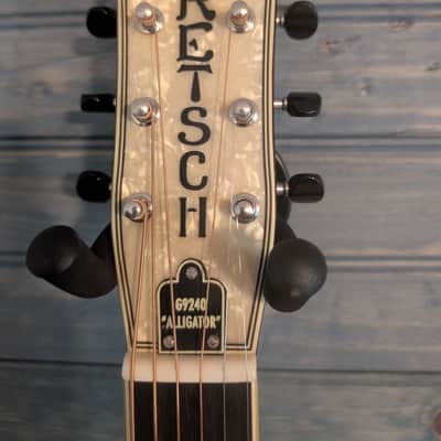 Gretsch G9240 Alligator Round-Neck Mahogany Body Biscuit Cone Resonator Guitar 2010s - 2-Color Sunburst image 6