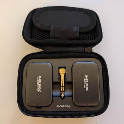 NUX B-7PSM Wireless In-Ear Monitor System (5.8GHz) — Complete with Case & Accessories image 1
