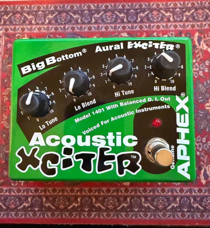 Aphex Big Bottom Acoustic Aural Exciter Model 1401 1997-2015 - Green image 1