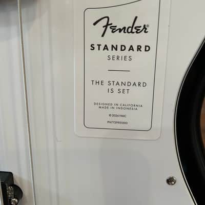 Fender Standard Precision Bass 2025 - Black /9lbs. 1.1oz. #ICF24007556 image 3
