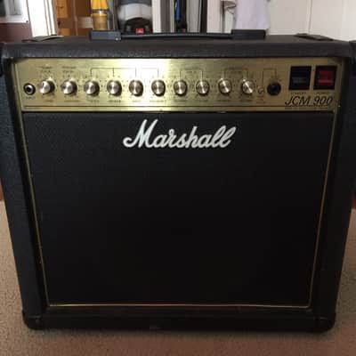 Marshall JCM 900 Model 4501 50-Watt Hi Gain Dual Reverb 1x12 Combo