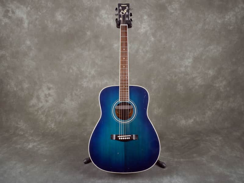 Yamaha FG-422 OBB Acoustic Guitar - Oriental Blue Burst - 2nd Hand