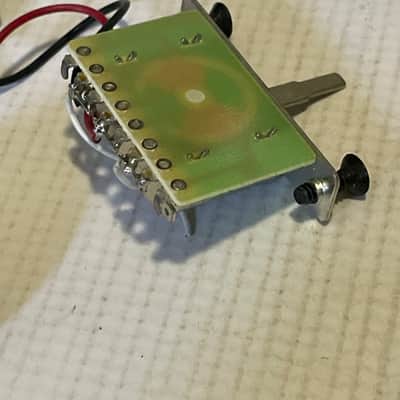 2000's Korean Ibanez RG220b RG Series Guitar Factory Electronics Wiring, Volume Tone Pot Jack image 5