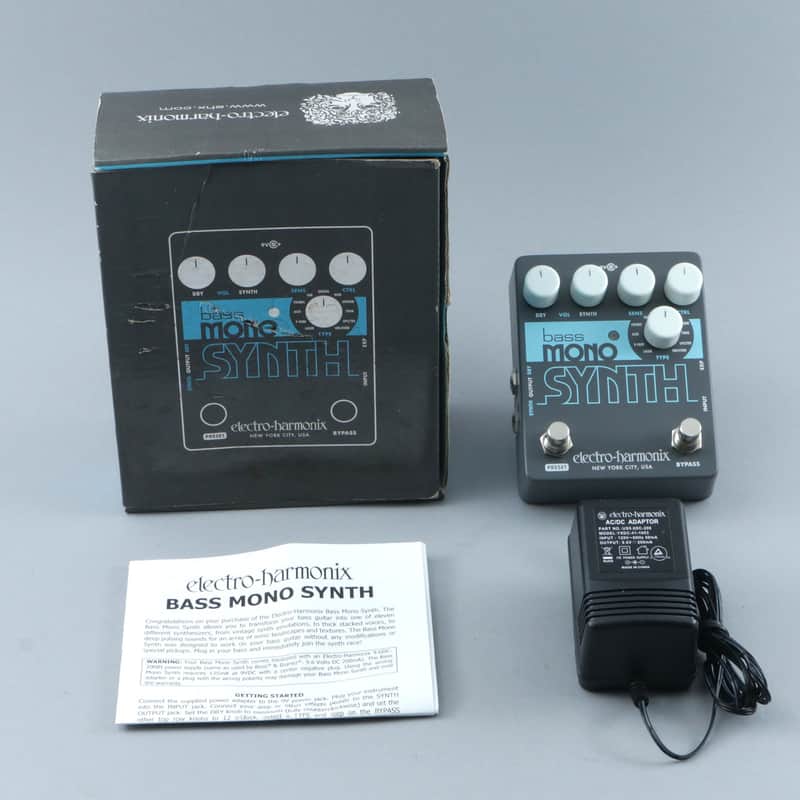 Electro-Harmonix Bass Mono Synth Bass Guitar Effects Pedal P-30848 image 1