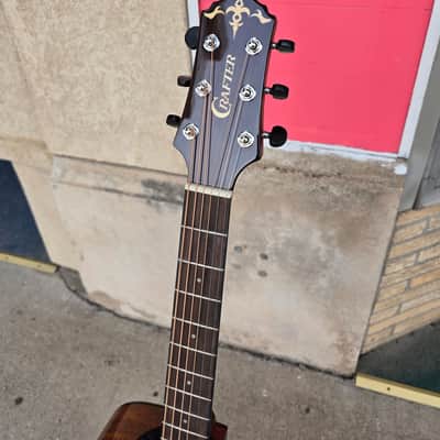 Crafter ABLE D-600CE VTG - Vintage Burst image 5
