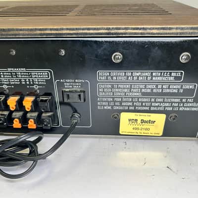 Vintage Hitachi SR-804 AM/FM Receiver W/ Original Box | Reverb