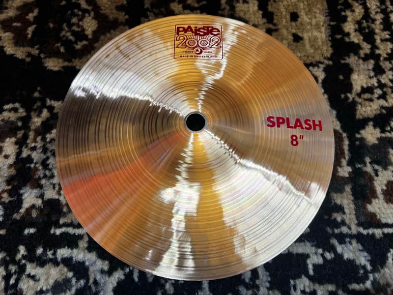 Paiste 8" 2002 Splash Cymbal - Traditional image 1
