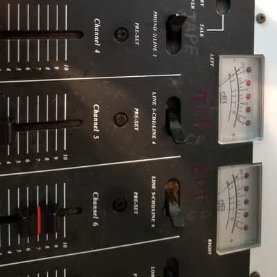 Rare Vintage DJ Equipment Gem Sound DMX-90 Stereo Mixer  1990's Black image 8