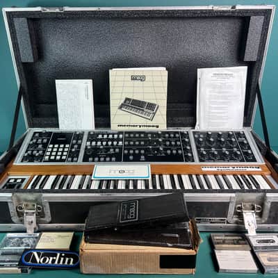 Moog Memorymoog Plus 1982 - 1985 Anvil Case w/ new foam “Serviced”