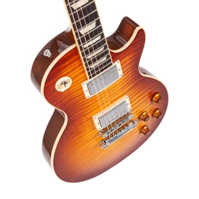 2013 Gibson Les Paul Standard Premium Flame Top Electric Guitar, Honey Burst, 10953XXXX image 12