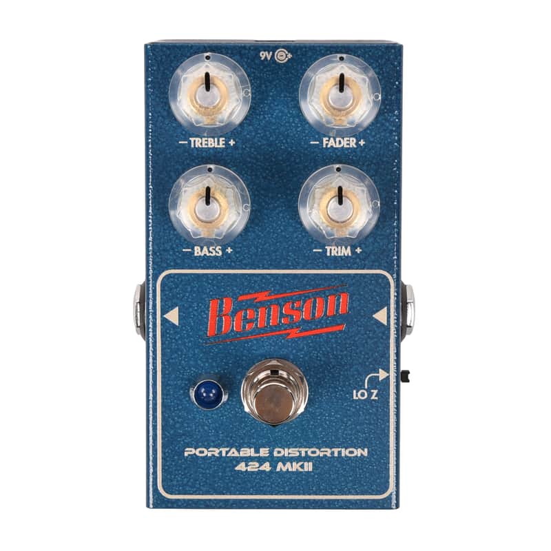 Benson 424 MKII Portable Distortion Preamp Pedal image 1