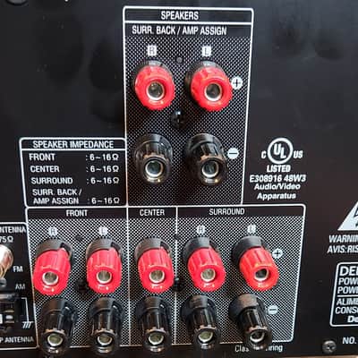 Denon Denon AVR-790  7.1-channel receiver 90s  - Black image 12