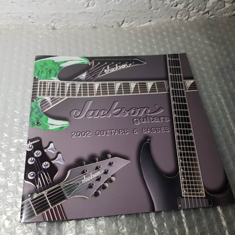 2002 JACKSON GUITARS CATALOGUE image 1