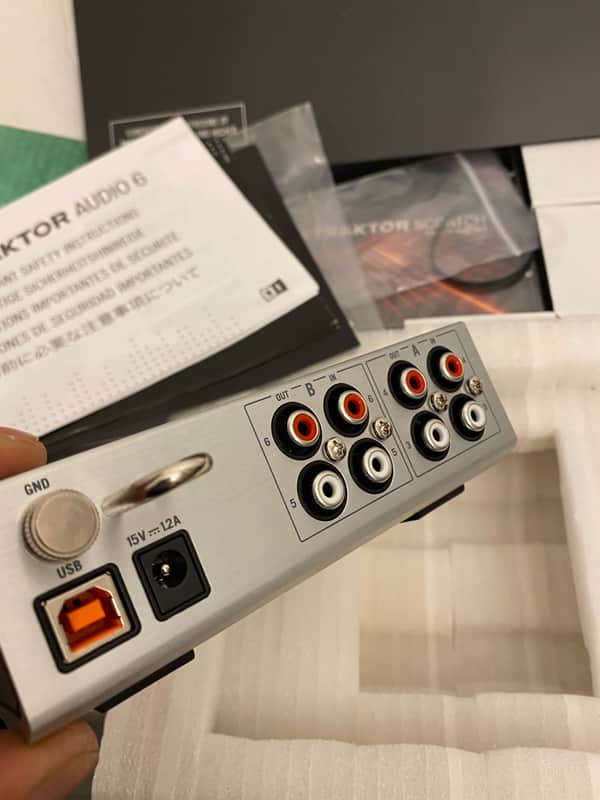 Native Instruments Traktor Scratch A6 Brand New Complete Set image 1