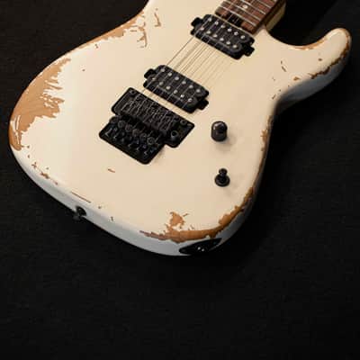 CHARVEL Pro-mod Relic San Dimas Style 1 HH Fr Pf PF Weathered White image 7