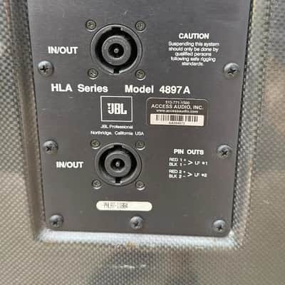 JBL HLA SERIES 4897A SUBWOOFERS (LOT OF 12) TRUEHEARTSOUND image 4