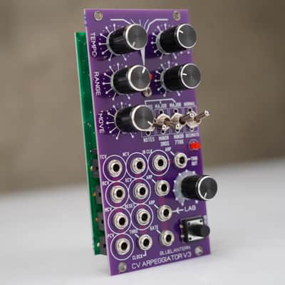 Blue Lantern CV Arpeggiator V3 Eurorack Synthesizer Module #58466 image 5