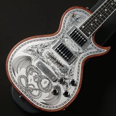 Zemaitis MFG-AC-24 Dragon & Heart  - Natural image 2
