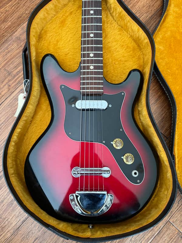 RARE! Mac DeMarco Vintage Electric Guitar - 1960s Heit Deluxe Teisco Kingston MIJ image 1