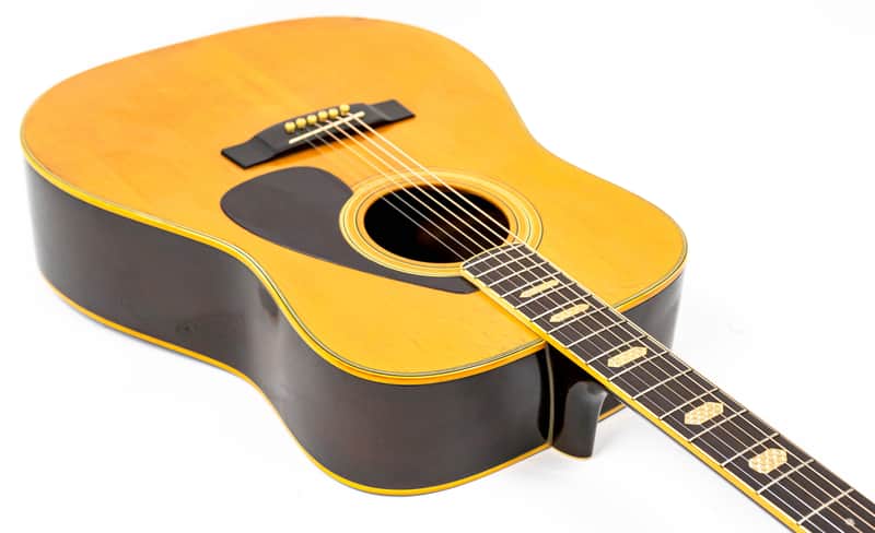 1970's Yamaha FG-201 Nippon Gakki Orange Label Acoustic Guitar