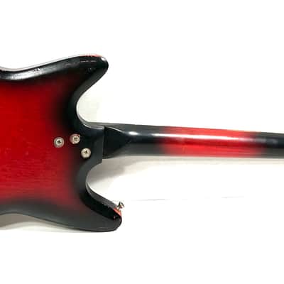 Kay Vanguard II Triple Pickup 1961 - 1966 - Redburst image 9