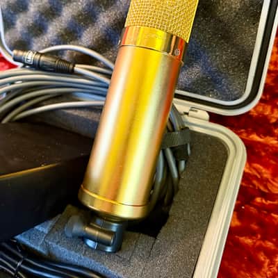 Lawson L47-MP - 24K Gold u-47 tube microphone original USA mic image 3