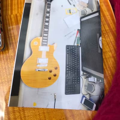 Immagine 2016 Gibson Les Paul Standard Premium  Trans Amber - 15