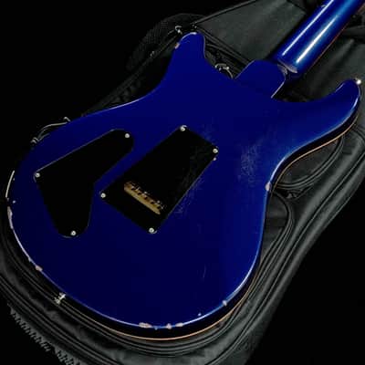 Paul Reed Smith Custom 22 Dot Inlay Royal Blue Metal [9 41437] (09/07) image 4