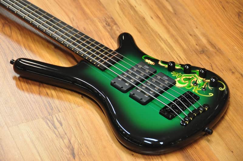 Warwick Corvette $$ SE Green Dragon 5 image 1