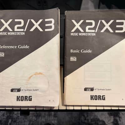 Korg X2 1990's - Black image 10