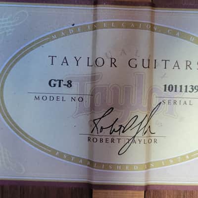 Taylor GT-8 Baritone (2010) - Rosewood/Sitka - 8 string - Excellent condition image 8