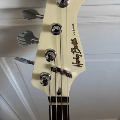 Harley Benton Jazz bass - Olympic White image 6