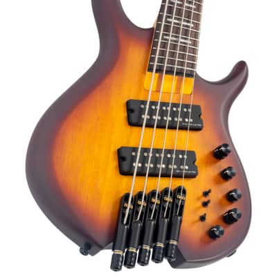 MARCUS MILLER M6 HEADLESS 5 TS.S TOBACCO SUNBURST SATIN image 4