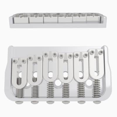 Hipshot 6 String Fixed Guitar Bridge image 1