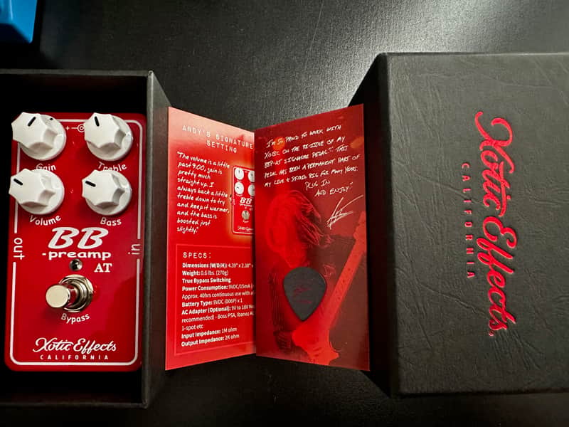 Xotic BB Preamp AT Andy Timmons Limited Edition