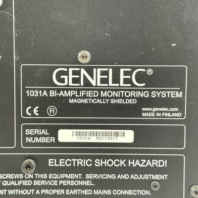 Genelec 1031A 8" Powered Nearfield Studio Monitor Speaker (Pair) image 10
