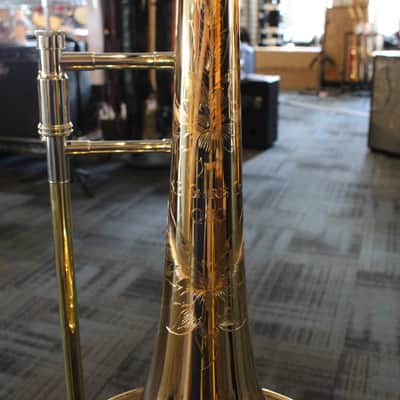 S.E. SHIRES TBQ30GA Q-Series Axial F-Attachment Trombone image 4