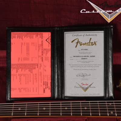 Fender Custom Shop 1962 Bass VI Journeyman Relic Aged Surf Burst Sparkle LEFTY (Serial #CZ586419) image 9