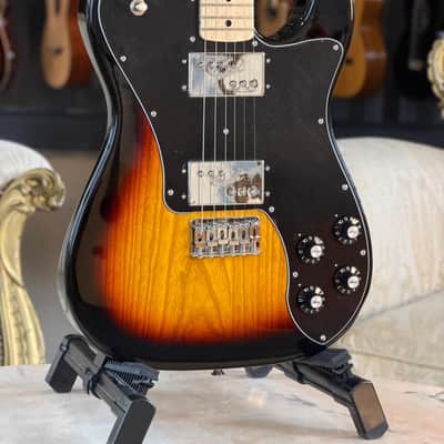 Fender  MIJ Trad 70s Tele Deluxe 2023 - 3 TONE SUNBURST image 3