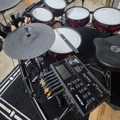 Alesis Strike Pro Special Edition Electronic Drum Set 2010s - Black / Red image 5