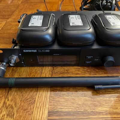FREE SHIPPING!!! Shure SLXD14D + 6x Transmitters - Digital Dual-Channel Instrument Wireless System (H55 Band) image 5