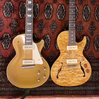 Handyman Les Paul Gold Top All Gold 2019 - All Gold relic image 19