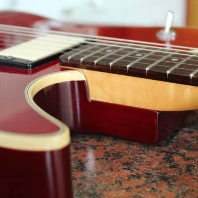 1994 Guild Crossroads CR-01 Trans Red USA Rare #75 of 97 Very Good Condition w/ OHSC image 5