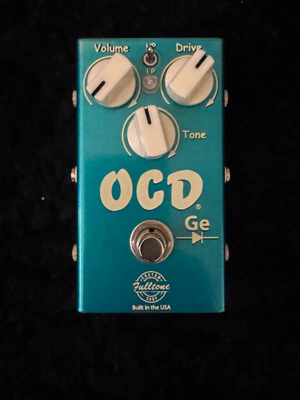 Fulltone Custom Shop OCD-GE Germanium Overdrive 2019 - Tahitian Teal image 1