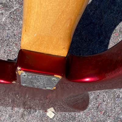 Fender Jazz Bass 1968 - Candy Apple Red - Custom Color - CAR image 13