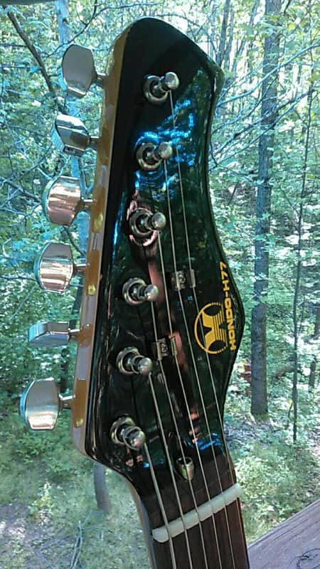 80's Vintage HONDO H-77 Stratocaster Copy Electric Guitar / | Reverb