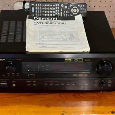 Denon AVR-3803 Receiver - 2002 - Black Matte image 1