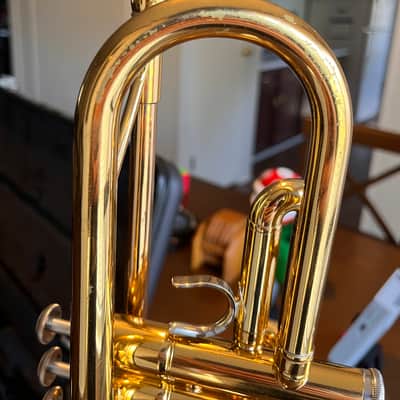 Yamaha YTR-200ADII Advantage Standard Bb Trumpet 2010s - Brass image 8