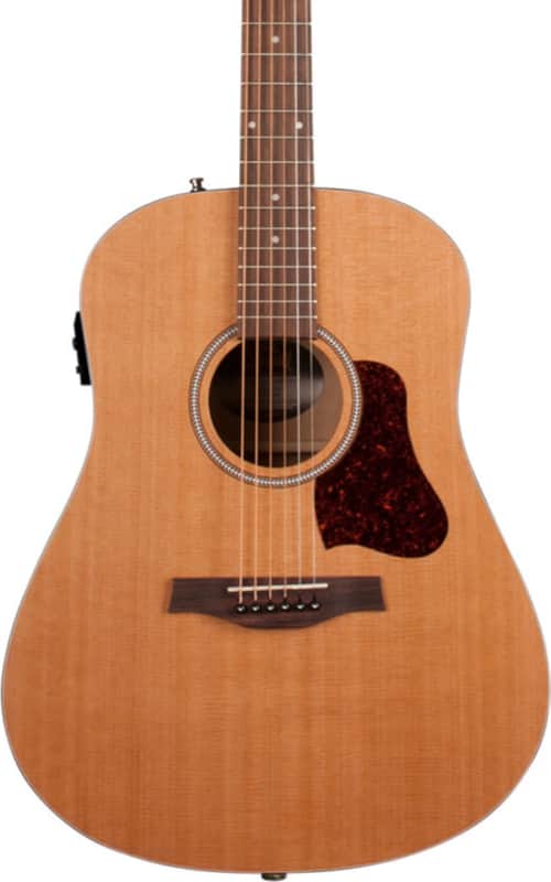 Seagull S6 Original Presys II Dreadnought Acoustic-Electric Guitar, Solid Cedar Top image 1